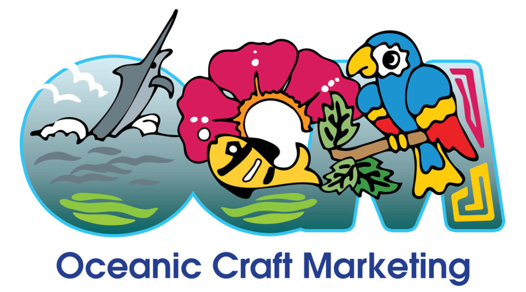 Oceanic Craft Marketing : Logo Design by Suzanne Fyhrie Parrott